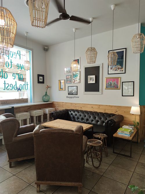 Insid at Fika Brunch Shop in Caldes De Montbui