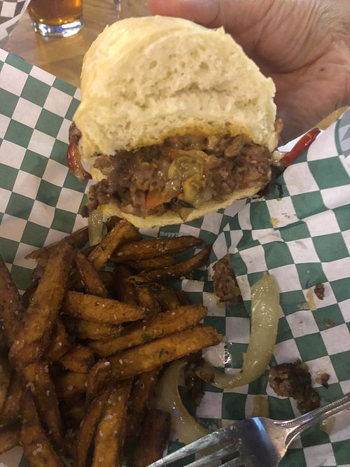 Philly steak and cheese at The Point in Bend