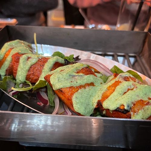 Pineapple tikka  at Bhaji Pala in Gatley