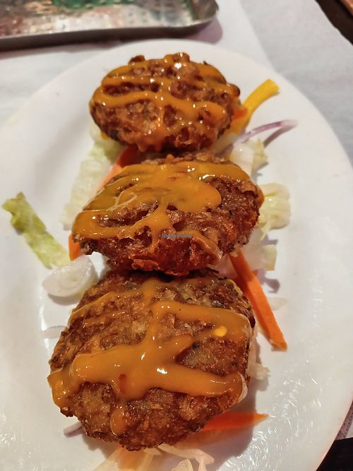Corn Cheese Tikki at Bhaji Pala in Gatley