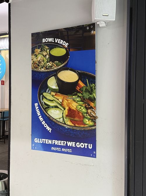 Gf sign   at Mora Mora - Condesa in Mexico City