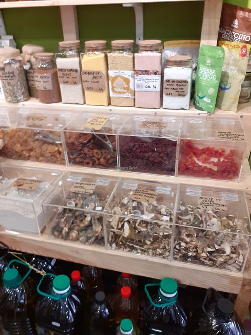 Dry fruits at Quart de Kilo in Valencia