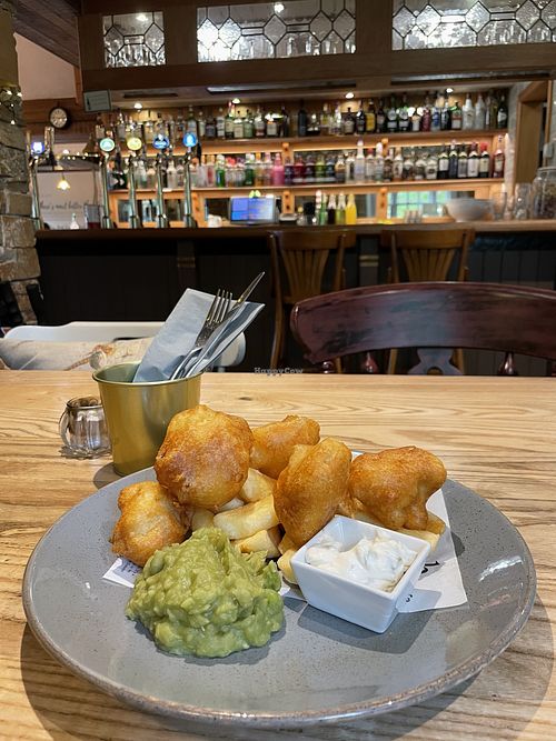 Cauliflower fritters @Crown & Thistle  at The Crown and Thistle in Carlisle