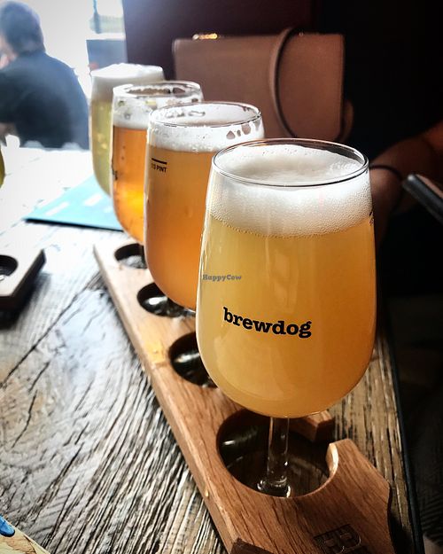 Their delicious beers  at BrewDog - Outpost in Dublin