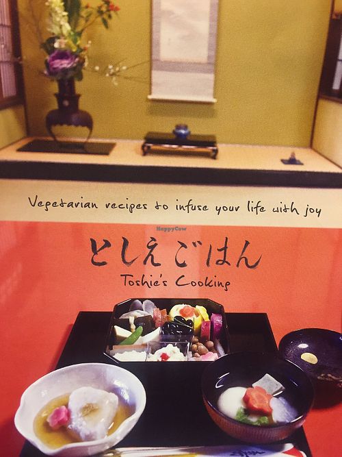 Recipe book in English  at Toshie's Kitchen in Kobe