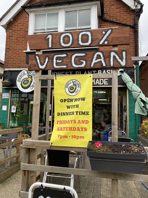   at Brasil Vegano Cafe in Guildford