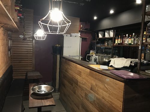 Inner seating at D' Vilela Bistrô in Brasilia