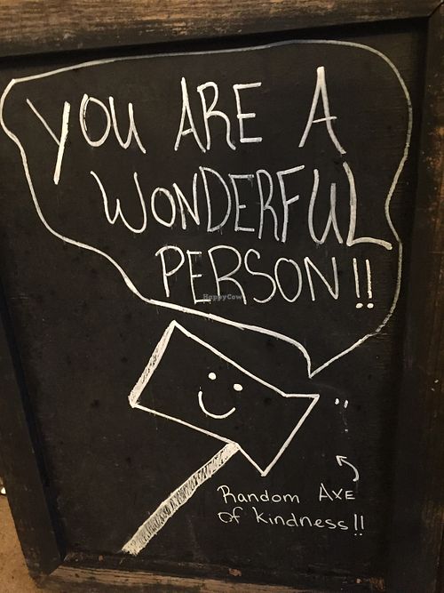 Funny 😄  at Double Dutch Espresso in New York City