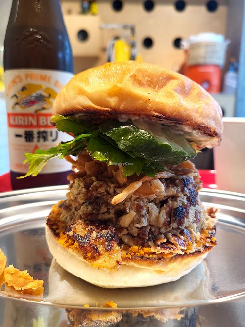 Yuba creation at Superiority Burger in Tokyo