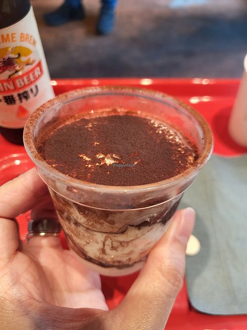 Vegan Tiramisu at Superiority Burger in Tokyo