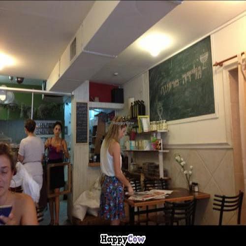 interior at Aba Gil Organic Food in Tel Aviv