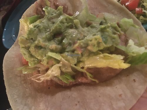 The soft tacos we made with ourselves with the side orders at Don Patron in Williamsport