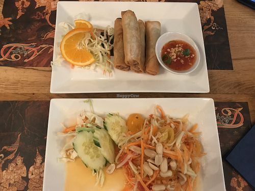 Green papaya salad at Aroy-D in Enschede