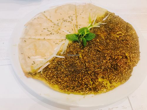 Manakish  at Koho Vegan Eatery in Byrot