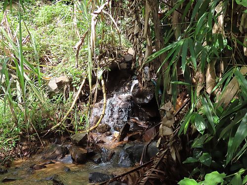 Lovely waterfall at Boring B'lao in Bao Loc