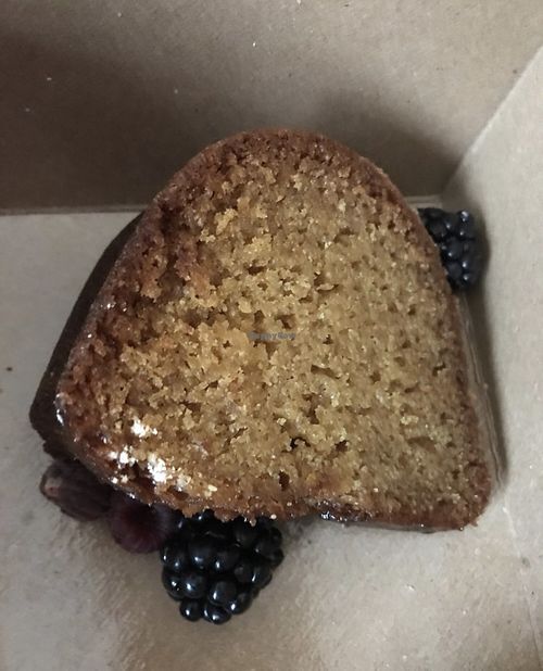 Orange bundt cake   at Adam's Mountain Cafe in Manitou Springs