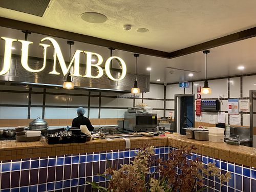 Kitchen at the entrance  at Jumbo Thai in Brisbane