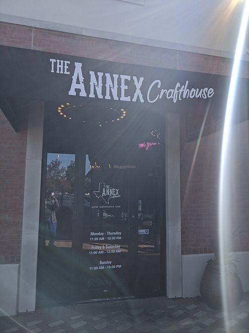 Outside entry at The Annex Crafthouse in Houston