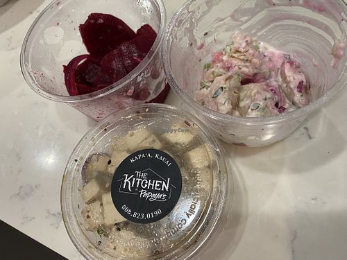 Vegan deli grab-and-go   at Papaya's Natural Foods in Kapaa