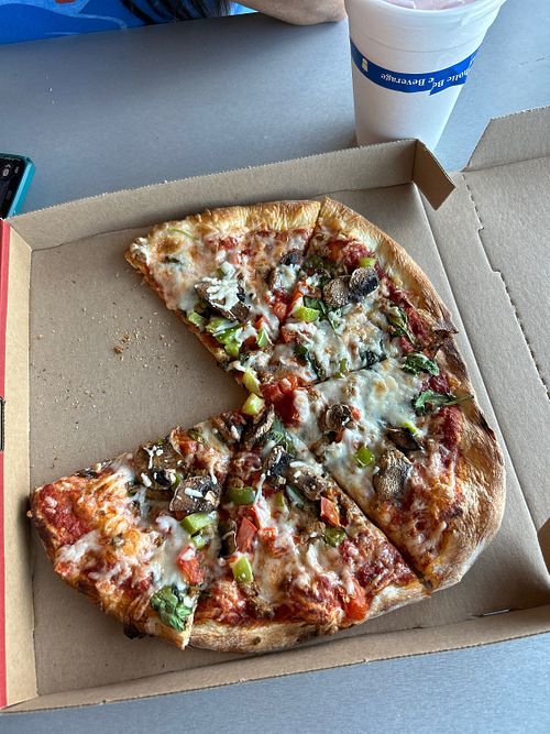   at Mod Pizza in Rockwall