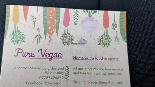Pure Vegan at Pure Vegan in Lancaster