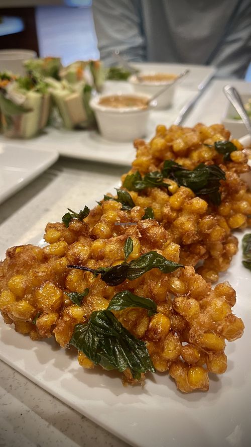 Corn cakes  at Salaya in Los Angeles