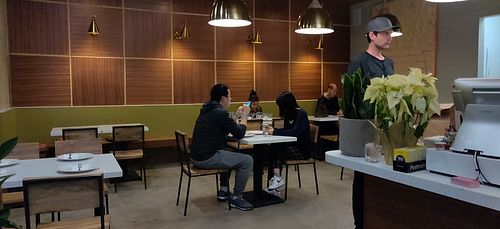 Inside at Salaya in Los Angeles