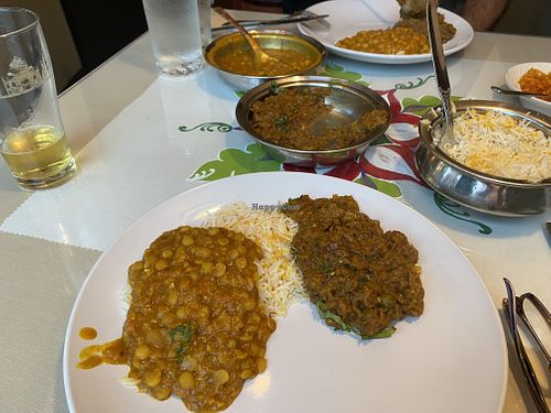 Meal plated  at Panjabi Tadka in Springfield