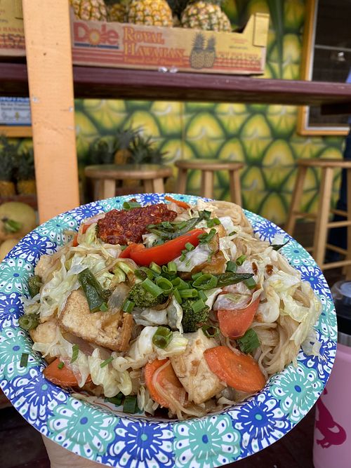 Vegan pad Thai  at The Thai and Smoothie Place in Waimea