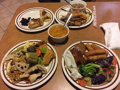 Lots of variety! at Cali Veggie Restaurant in Westminster