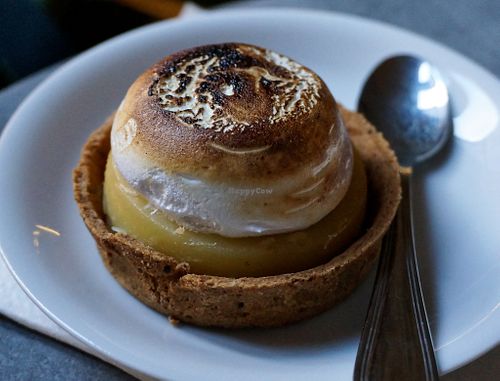 Lemon/Meringue Tart at Le Tres Superbe in Chartres