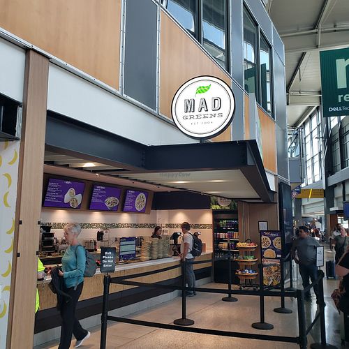 @gate 16 at AUS - MAD Greens - Barbara Jordan Terminal in Austin