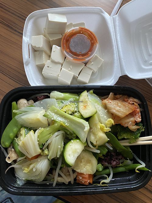 Bibimbap takeaway  at Ying's in Hyannis