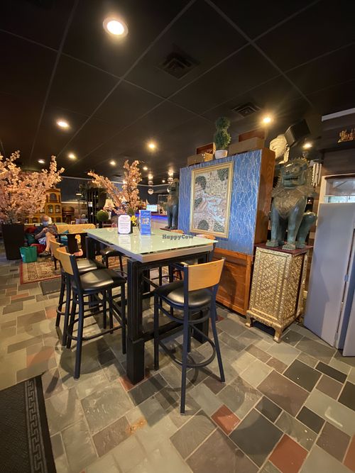 Table seating  at Ying's in Hyannis