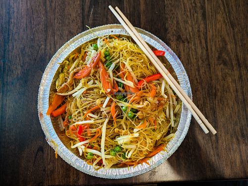 Meal at Amitabha Vegan at Amitabha Vegan in Fresh Meadows