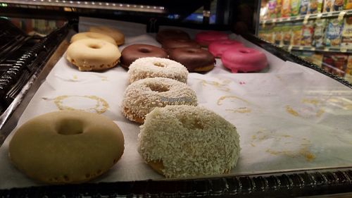 Vegan doughnuts at Down to Earth in Kahului