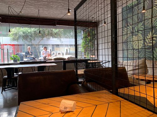 Inside  at freshii in Lima