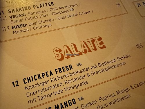 menu  at eatDOORI in Cologne