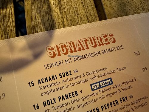 menu  at eatDOORI in Cologne