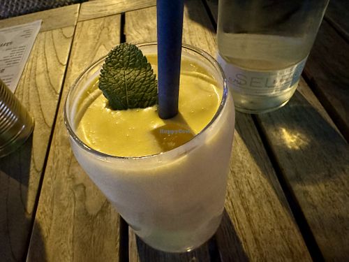 vegan lassi  at eatDOORI in Cologne