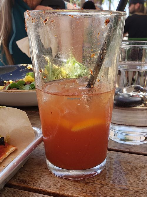 the blood mary was great! at Hungry Angelina in Long Beach