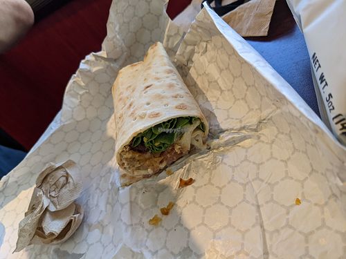 Falafel wrap was not bad at Down to Earth - Store and Deli in Kahului