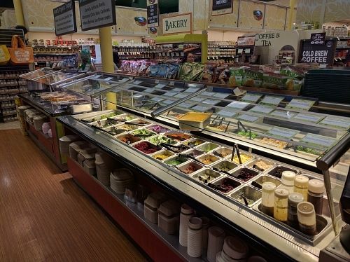 Buffet has salads too at Down to Earth - Store and Deli in Kahului