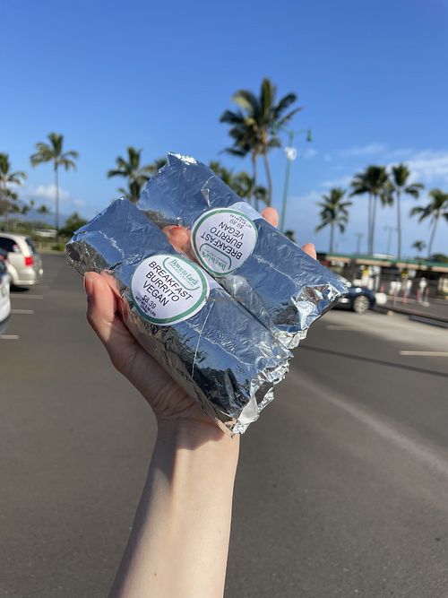 Plane burritos  at Down to Earth - Store and Deli in Kahului