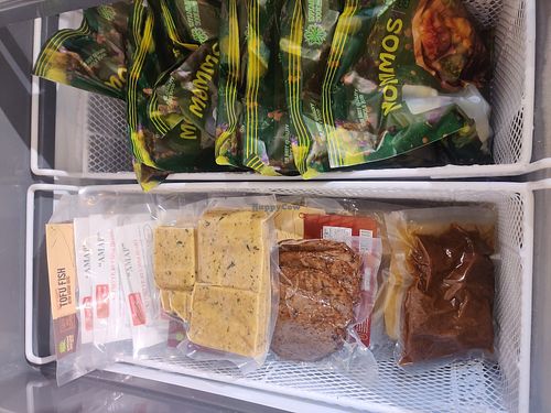 Even more meats at Loving Hut - TDB in Ulaanbaatar