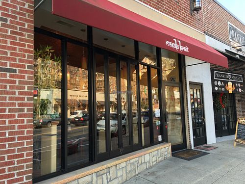 Outside of the restaurant  at Masala Kraft in Hartsdale