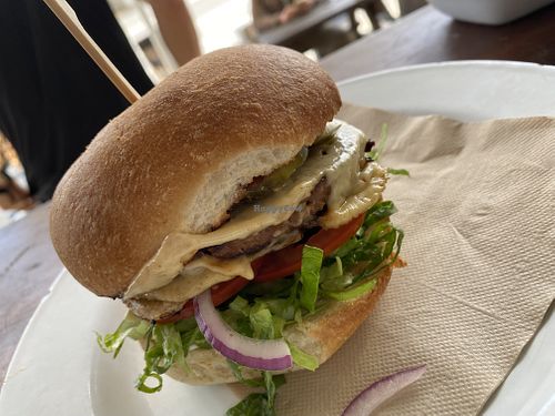   at Old Maids Burger Store in Brunswick Heads