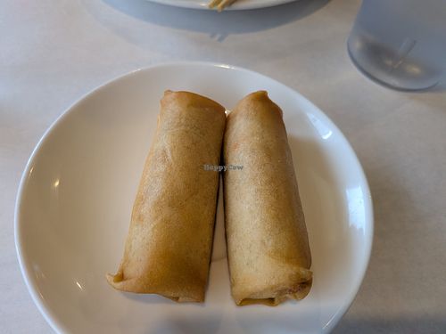 Spring rolls at Ypbor Yan in Ann Arbor