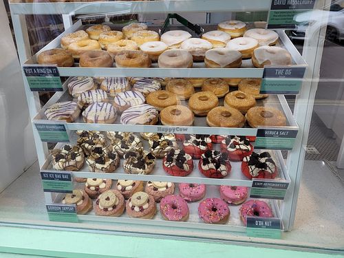 Vegan doughnuts at Rodeo Doughnuts - Long Acre in London