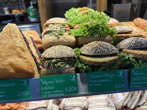 sandwich rolls  at Traffic Snack - Hauptbahnhof in Frankfurt